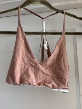 Skin. Organics Ora Bralette in Maple